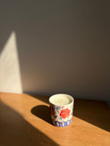 شمع سرامیکی گل سرخ